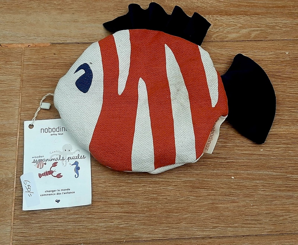 Nobodinoz Sea Animals Wooden Puzzle