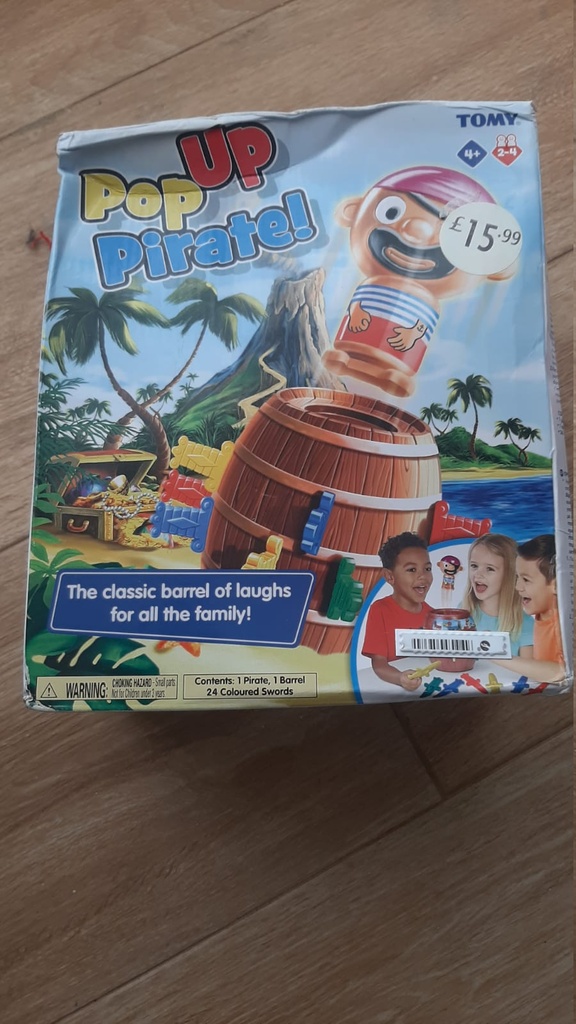 Pop Up Pirate by Tomy
