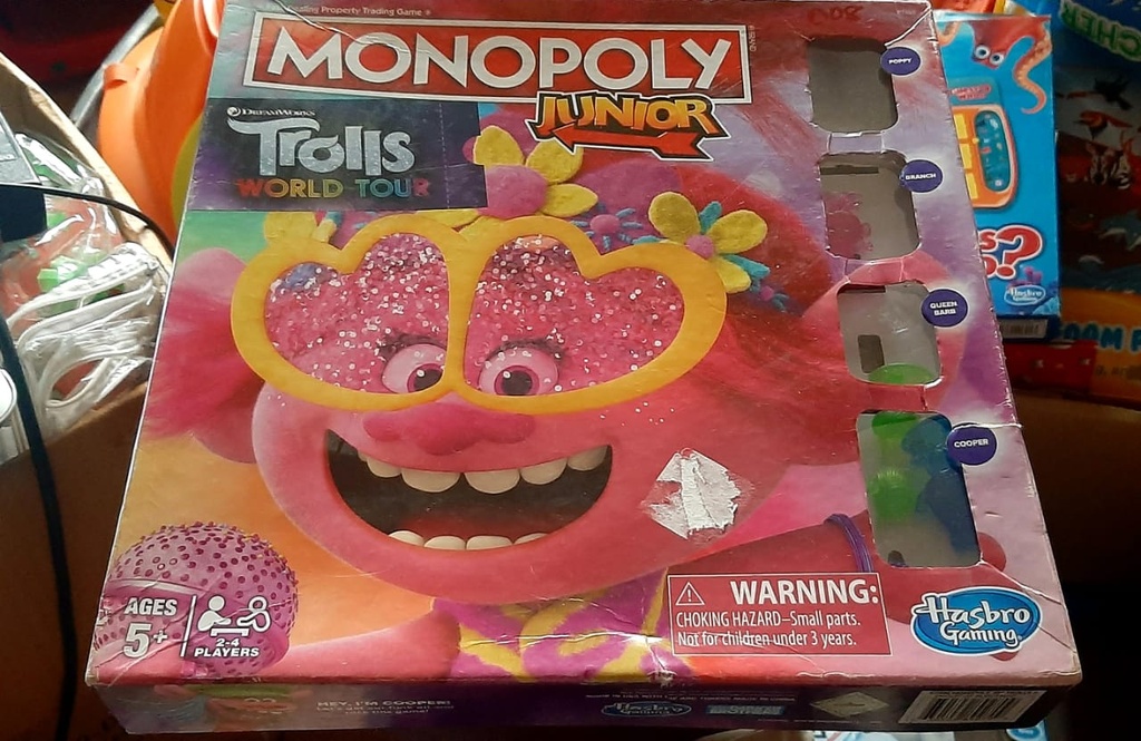 Monopoly Junior Trolls World Tour