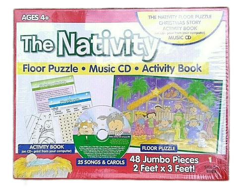 The Nativity 48Pc Giant Floor Puzzle 