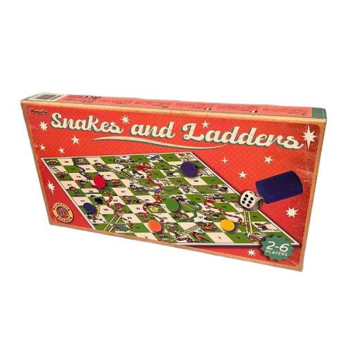 Retro Games Snakes and Ladders